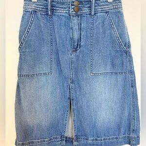 Pilcro Blue Denim Skirt